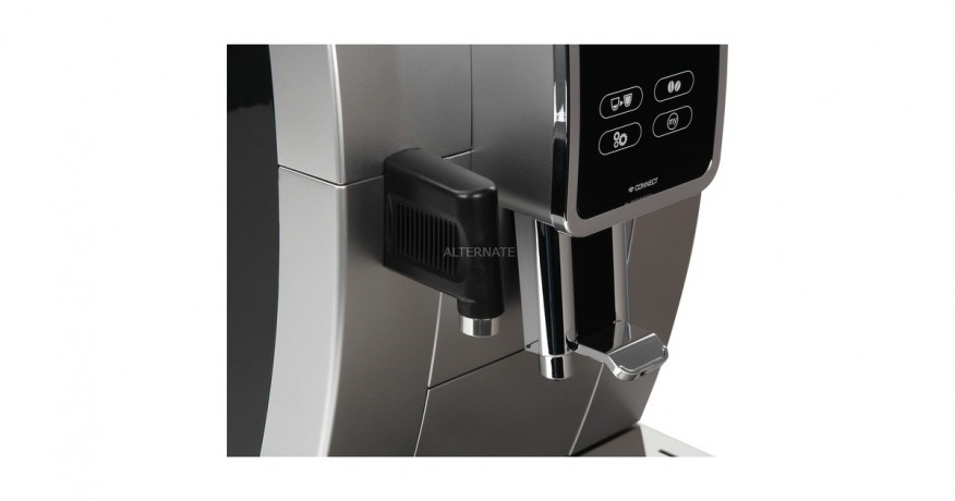 DeLonghi DeLonghi Dinamica Plus ECAM 370.85.SB, Vollautomat silber/schwarz  silber, schwarz DeLonghi Dinamica Plus ECAM 370.85.SB, полностью автоматический серебристый/черный