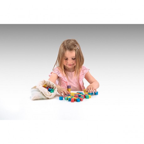 Wissner aktiv lernen Wurfel in 6 Farben 2 x 2 x 2 cm (150 Stuck) Кубики 6 цветов 2 х 2 х 2 см (150 штук)