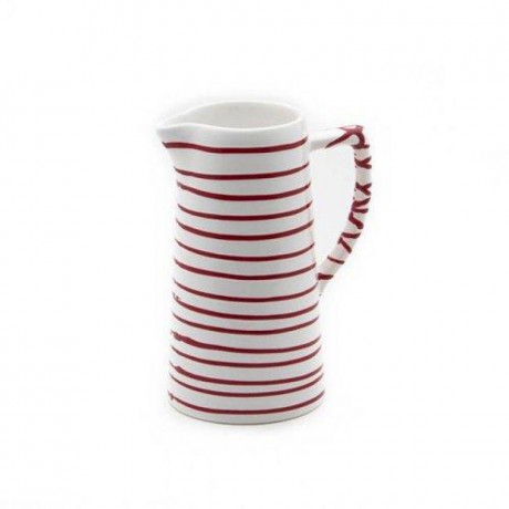 Gmundner Keramik Gmundner Keramik Rotgeflammt Wasserkrug 1,2 L / h: 22 cm Керамический кувшин для воды Gmundner с красным пламенем 1,2 л / ч: 22 см