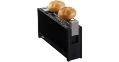 ritter ritter Langschlitz-Toaster volcano 5 schwarz, 950 Watt, fur 2 Scheiben Toast  schwarz Тостер Ritter Volcano 5 с длинными слотами, черный, 950 Вт, на 2 ломтика тостов