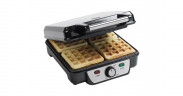 Bestron Bestron Waffeleisen ASW281 silber/schwarz, 1.100 Watt silber/schwarz Вафельница Bestron ASW281 серебристый/черный, 1100 Вт