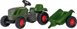Rolly Toys rollyKid Trettraktor Fendt 516 Vario mit Anhanger педальный трактор rollyKid Fendt 516 Vario с прицепом