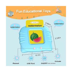 frler frler Sprechende Flash-Karten Lernspielzeug Vorschul-Lernmaschine Lernspiele fur Kinder frler Talking Flash Cards Развивающие игрушки Дошкольная обучающая машина Развивающие игры для детей