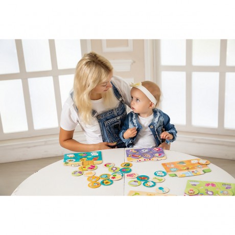 Montessori LOTTO. Wovon traumen die Madchen? ЛОТО. О чем мечтают девушки?