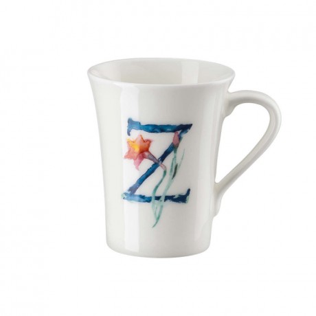 Hutschenreuther Hutschenreuther Flower Alphabet Becher mit Henkel Z-Zephyranthes 0,40 L Кружка Hutschenreuther Flower Alphabet с ручкой Z-Zephyranthes 0,40 л
