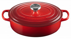 Le Creuset LE CREUSET Gourmet Br\u00e4ter 27 cm SIGNATURE rot LE CREUSET Gourmet жаровня 27 см SIGNATURE