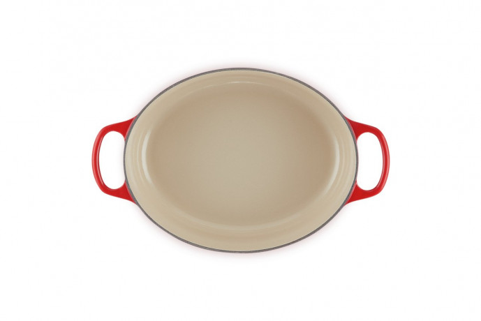 Le Creuset LE CREUSET Gourmet Br\u00e4ter 27 cm SIGNATURE rot LE CREUSET Gourmet жаровня 27 см SIGNATURE