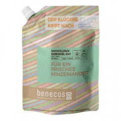benecos Minze Duschgel 2in1 Haut+Haar Refill Мята гель для душа 2в1 кожа+волосы наполнитель