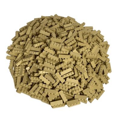 LEGO LEGO 1x4 Steine Beige - 500 Stuck - Tan bricks 3010 LEGO 1x4 кирпичи бежевого цвета — 500 штук — коричневые кирпичи 3010