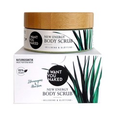 I WANT YOU NAKED Korperpeeling Zitronengras &amp; Aloe Vera  Пилинг для тела с лемонграссом и алоэ вера