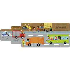 Sauerlander Verlag Mein Schieb  Guck-mal-Buch: Wer fahrt denn da? Моя книжка-слайд: Кто там за рулем?