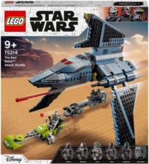 LEGO LEGO Star Wars 75314 Angriffsshuttle aus The Bad Batch Боевой шаттл LEGO Star Wars 75314 из сериала «Плохая партия»