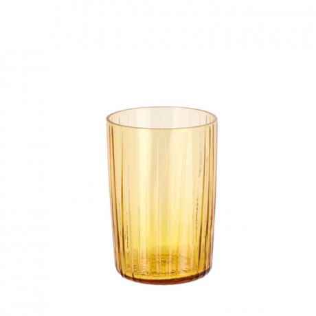 Bitz Bitz Kusintha - Glas amber Wasserglas Set 4-tlg. 0,28 L / h: 10 cm Bitz Kusintha - Набор стаканов для воды янтарного цвета из 4 предм. 0,28 л/ч: 10 см