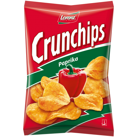 Lorenz Crunchips Paprika Чипсы с паприкой 175г