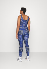 Tommy Hilfiger CROPPED BANDANA TANK Top blue УКОРОЧЕННАЯ МАЙКА-БАНДАНА Верх синий