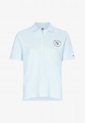 Tommy Hilfiger NYC LOGO REGULAR FIT  Polo shirt breezy blue heather NYC LOGO REGULAR FIT Рубашка поло свежий голубой вереск