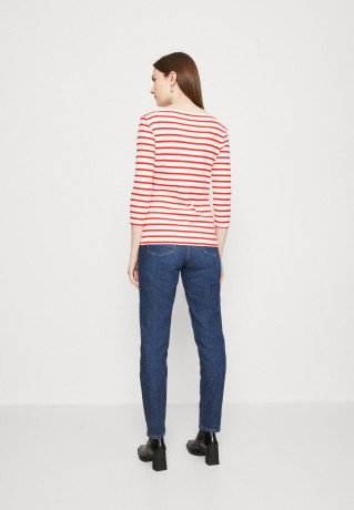 Tommy Hilfiger SLIM CODY STP B-NK 3/4SLV Long sleeved top breton white/fireworks SLIM CODY STP B-NK 3/4SLV Топ с длинными рукавами бретонский белый/фейерверк