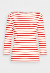 Tommy Hilfiger SLIM CODY STP B-NK 3/4SLV Long sleeved top breton white/fireworks SLIM CODY STP B-NK 3/4SLV Топ с длинными рукавами бретонский белый/фейерверк