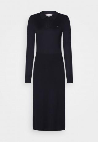 Tommy Hilfiger KNEE LS Jumper dress desert sky KNEE LS Платье-джемпер небо пустыни
