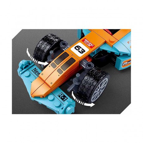 Sluban Klemmbausteine Rennwagen (222 Teile) Гоночная машина (222 детали)