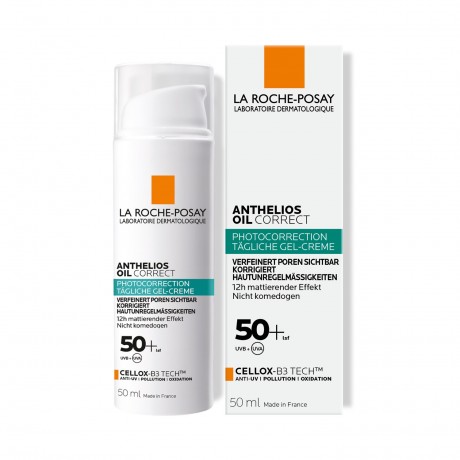 La Roche-Posay ROCHE-POSAY Anthelios Oil Correct Gel LSF 50+  ROCHE-POSAY Anthelios Oil Correct Gel SPF 50+