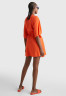 Tommy Hilfiger COVER UP SHORT Beach accessory deep orange COVER UP SHORT Пляжный аксессуар темно-оранжевый