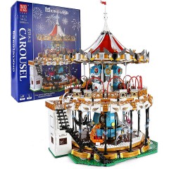 MOULD KING Klemmbausteineset Karussell Комплект клеммных колодок карусельный