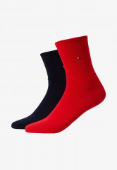 Tommy Hilfiger WOMEN SOCK CASUAL 2 PACK Socks red НАБОР ЖЕНСКИХ НОСОК CASUAL 2 PACK Носки красный