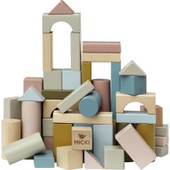 Micki MICKI BAUKLOETZE 60 STK. СТРОИТЕЛЬНЫЕ БЛОКИ MICKI 60 ШТ.