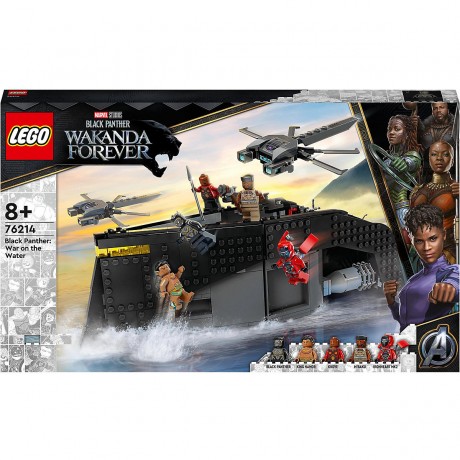 LEGO LEGO Marvel Super Heroes 76214 Black Panther: Duell auf dem Wasser LEGO Marvel Super Heroes 76214 Черная пантера: Дуэль на воде