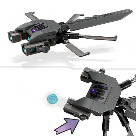 LEGO LEGO Marvel Super Heroes 76214 Black Panther: Duell auf dem Wasser LEGO Marvel Super Heroes 76214 Черная пантера: Дуэль на воде