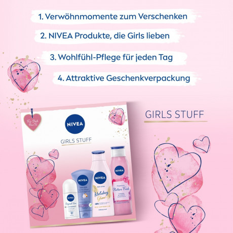 Nivea Girls Stuff Geschenkset Подарочный набор для девочек