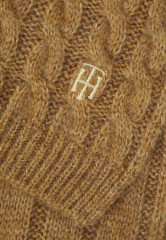 Tommy Hilfiger TIMELESS SCARF CABLE Scarf countryside khaki TIMELESS SCARF CABLE Шарф загородный хаки