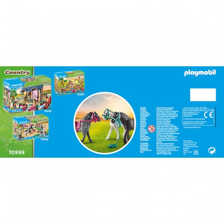 PLAYMOBIL PLAYMOBIL 70999 3 Pferde: Friese PLAYMOBIL 70999 3 лошади: фризы