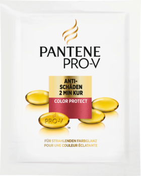 Pantene Pro-V Color Protect Anti-Schäden 2 Min Kur Средство для лечения Защита цвета Anti-Schäden Sachet, 25 мл