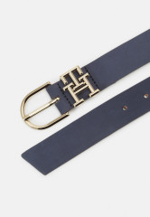 Tommy Hilfiger NUBUCK Belt blue coast НУБУК Ремень голубое побережье
