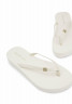 Tommy Hilfiger MONOGRAM T-bar sandals feather white MONOGRAM Сандалии с Т-образной перемычкой перо белое