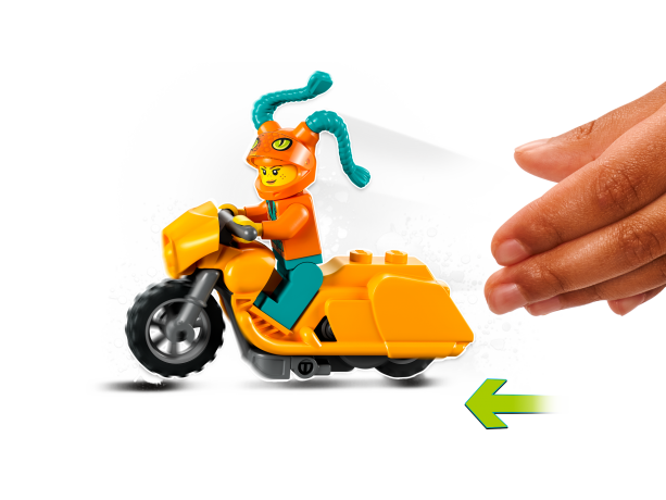 Lego Stuntshow-Doppellooping Двойной цикл каскадерского шоу