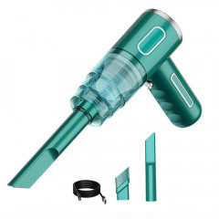 TUABUR TUABUR Akku-Handstaubsauger Kabelloser, wiederaufladbarer tragbarer Handstaubsauger mit 12000PA, 4-in-1 multifunktionaler kabelloser Handstaubsauger, Geeignet fur Autos, Wohnungen und Buros Grun TUABUR Беспроводной ручной пылесос Беспроводной перез