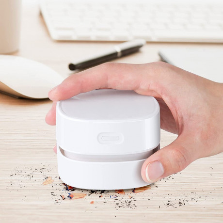 AKKEE AKKEE Akku-Handstaubsauger Tischstaubsauger USB Wiederaufladbar Mini Staubsauger Tragbar Kabellos, 360° Drehbar, Mini Handstaubsauger fur Schule, Haushalt, Buro  Беспроводной ручной пылесос AKKEE, настольный пылесос, перезаряжаемый от USB, мини-пыле