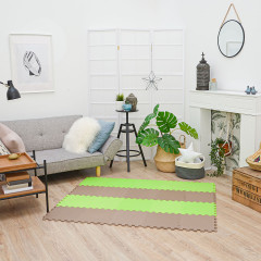 LittleTom Puzzlematte Uni Hellgrun Braun 20 Teile Коврик-пазл Uni светло-зеленый коричневый 20 деталей