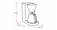 Melitta Melitta Enjoy Therm, Filtermaschine weiss  weiss Melitta Enjoy Therm, фильтр-машина, белый