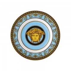 Rosenthal meets Versace Rosenthal Versace Medusa celeste Brotteller 18 cm Хлебная тарелка Rosenthal Versace Medusa celeste 18 см