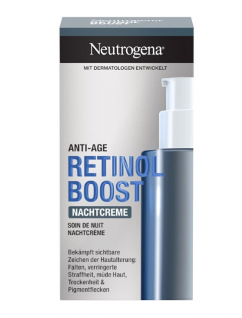 Neutrogena Anti-Age Retinol Boost Nachtcreme Ночной крем с ретинолом 50мл