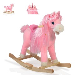 MONI Schaukelpferd Rose Schaukeltiere Лошадка-качалка Роза Животные-качалки