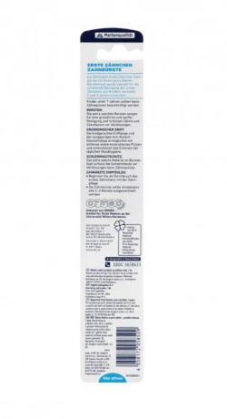 Dontodent  Zahnbürste Kids Kinder weich, 3 bis 6 Jahre, Мягкая зубная щетка для первых зубов от 3 до 6 лет, 1 шт