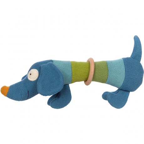 sigikid Strick-Greifling Hund (39376) Вязаная игрушка собачка (39376)