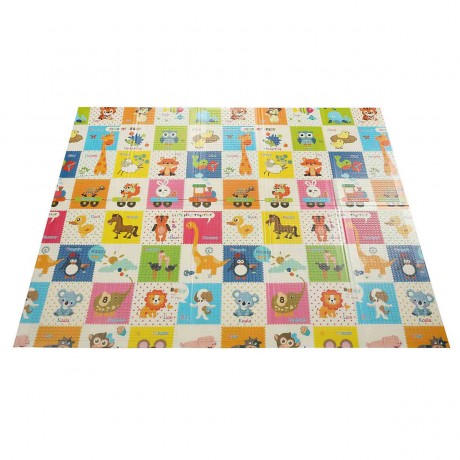 Baby Vivo Spielmatte Spielteppich doppelseitig Zoo Playmat Playmat двухсторонний зоопарк