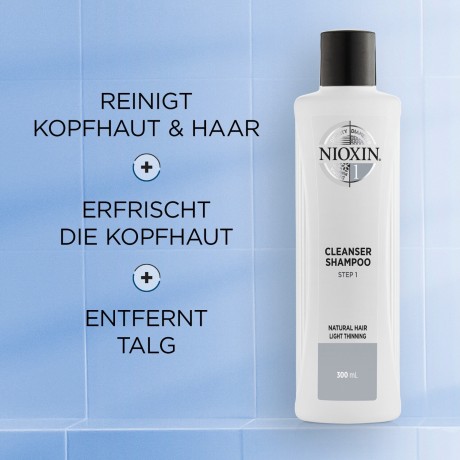 Nioxin System 1 Cleanser Shampoo  Очищающий шампунь System 1