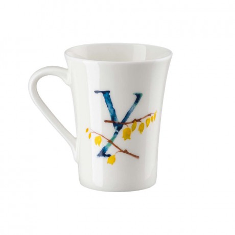 Hutschenreuther Hutschenreuther Flower Alphabet Becher mit Henkel Y-Yucca 0,40 L Кружка Hutschenreuther Flower Alphabet с ручкой Y-Yuca 0,40 л